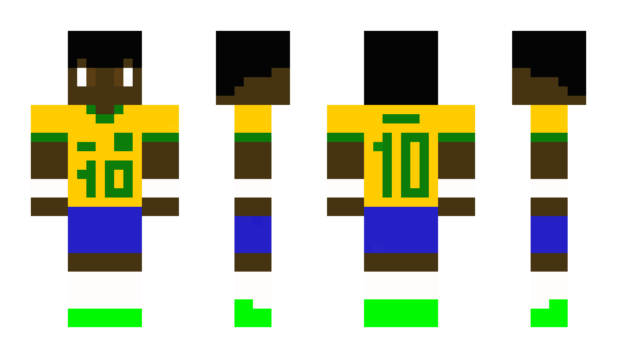 Pele Minecraft Skin