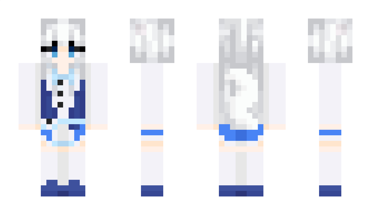 lumivtuber Minecraft Skin