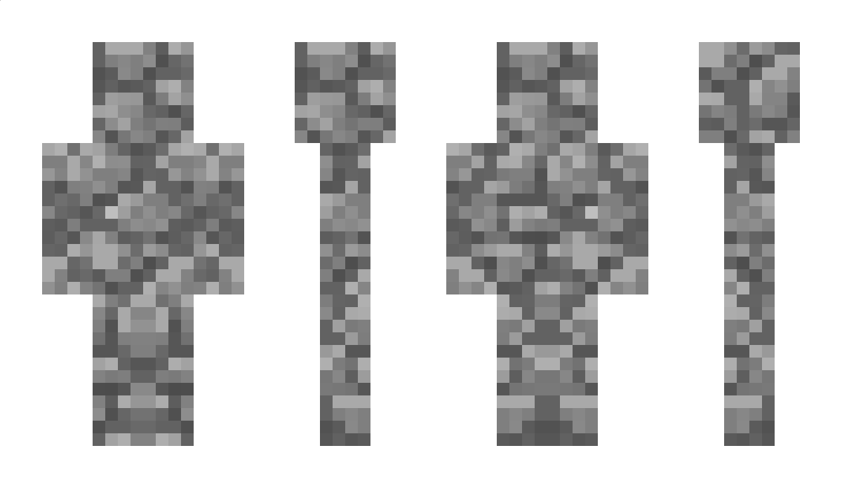 MHF_Cobblestone Minecraft Skin