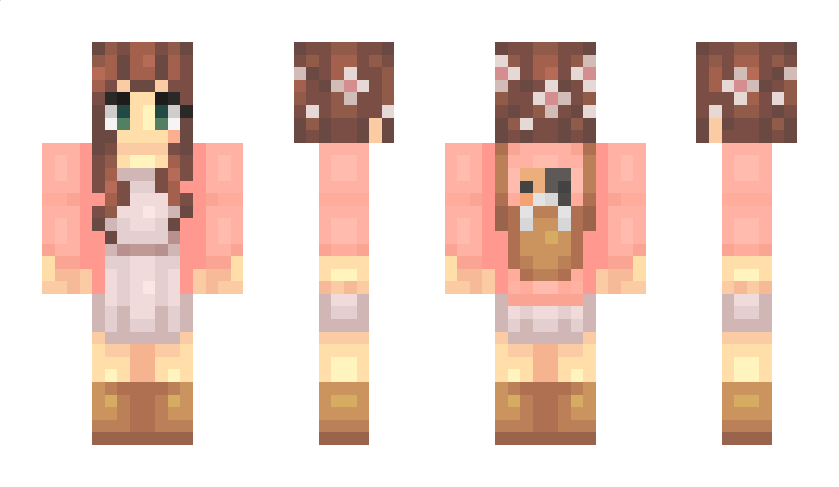 KawaiiiChan Minecraft Skin