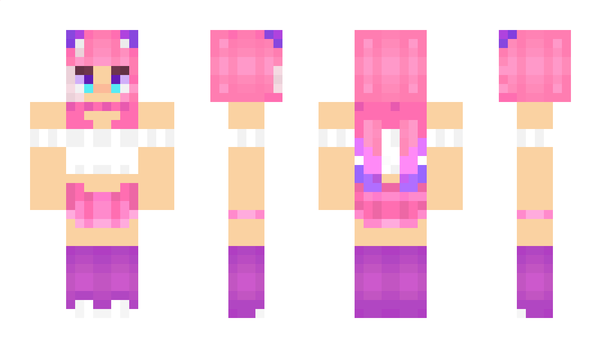 GalaxyPandora Minecraft Skin