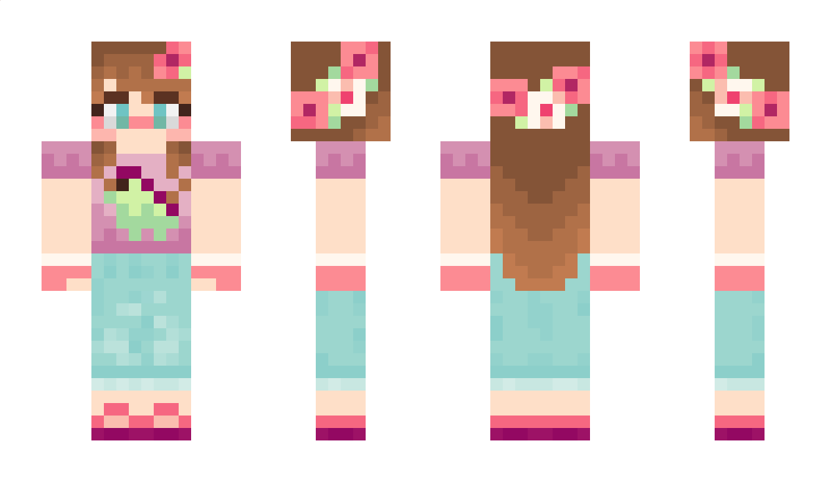 pinkfeather Minecraft Skin