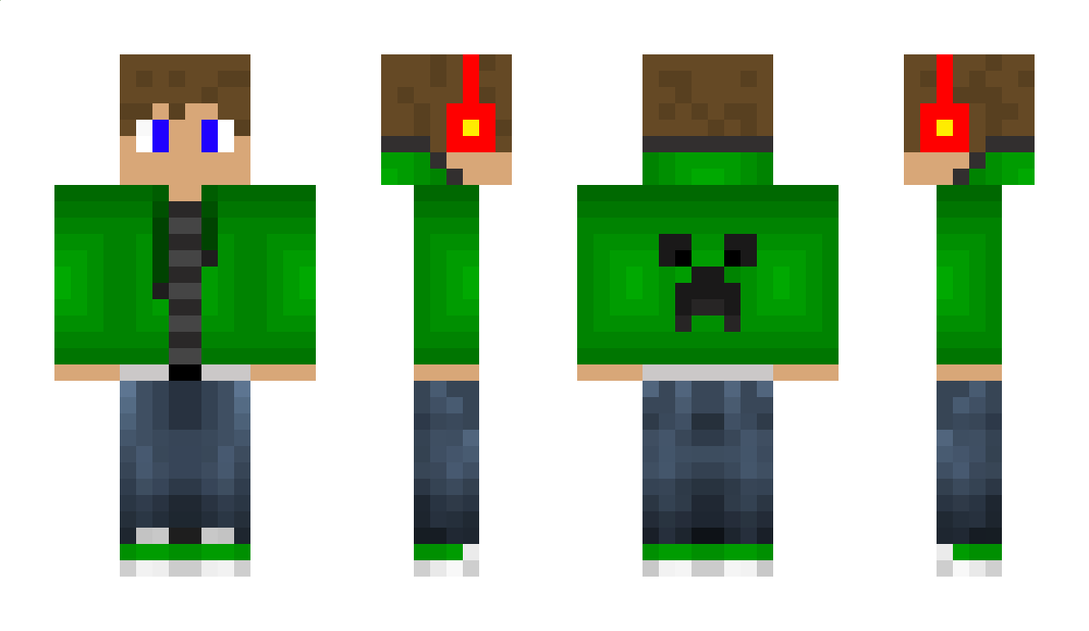 Pacrafter602 Minecraft Skin