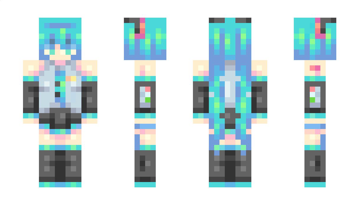 HatsuneMiku3 Minecraft Skin