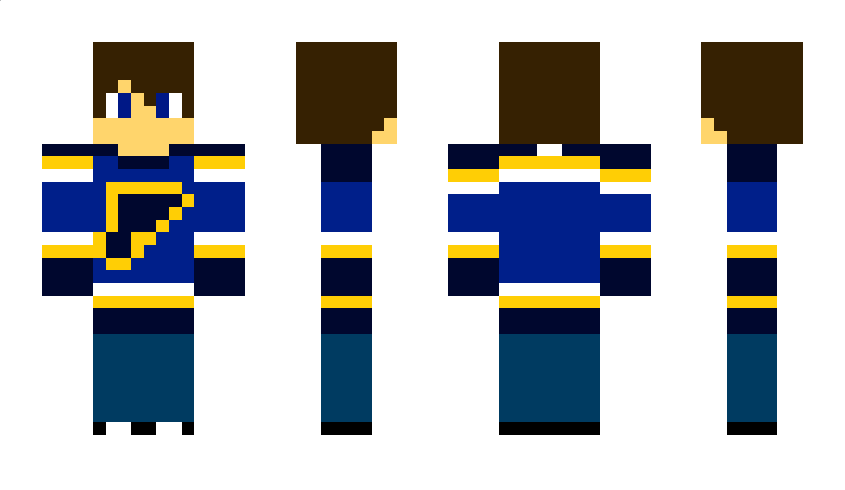 HockeyNerd Minecraft Skin