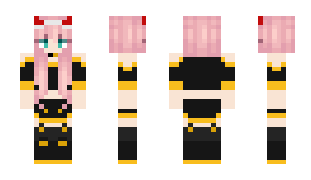 _Zero_Two_ Minecraft Skin