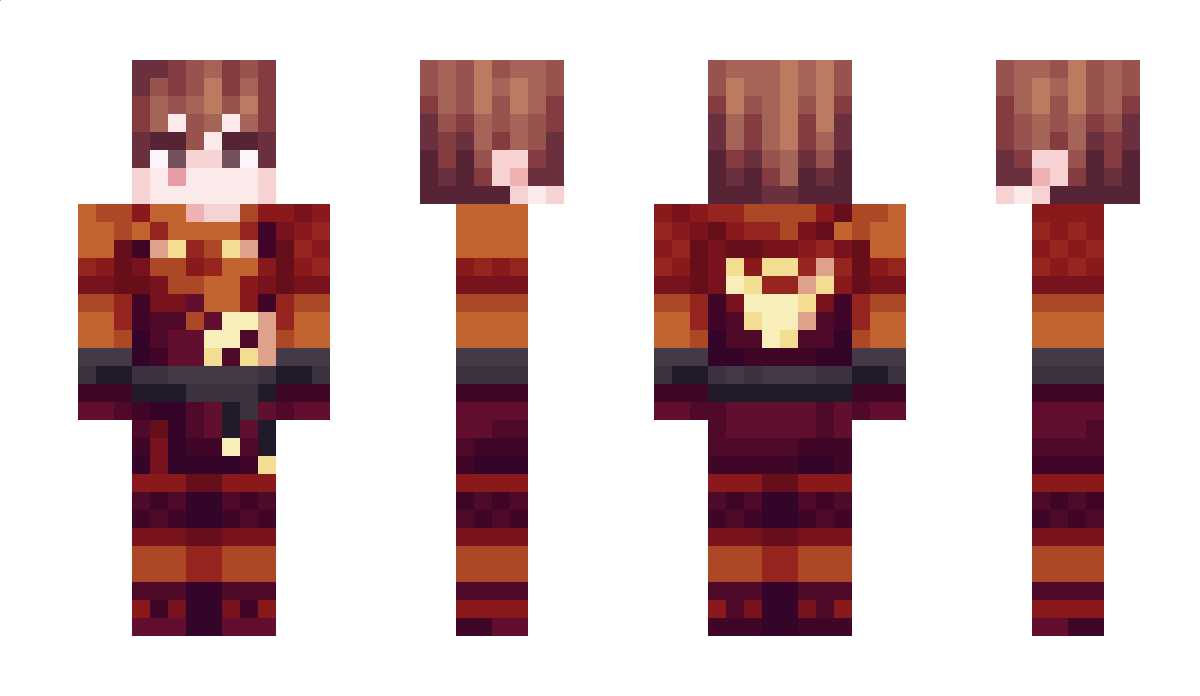 KaiThe_FireNinja Minecraft Skin