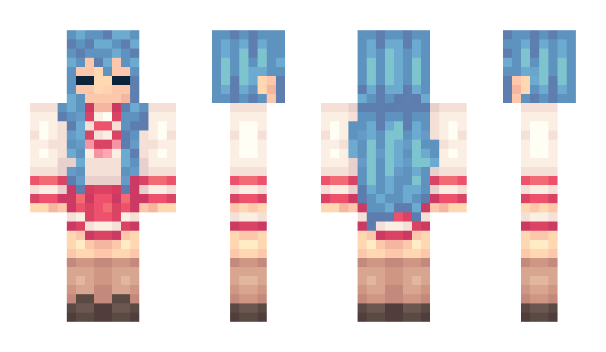 veryluckystar Minecraft Skin