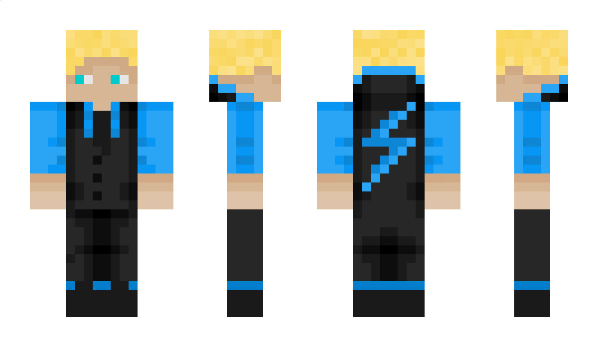 MaxBlonderBlitz Minecraft Skin