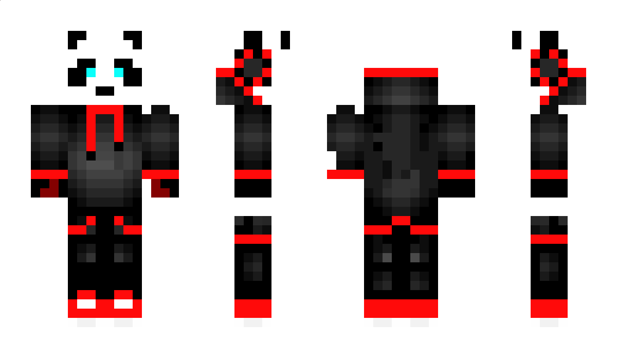 PandaXD Minecraft Skin