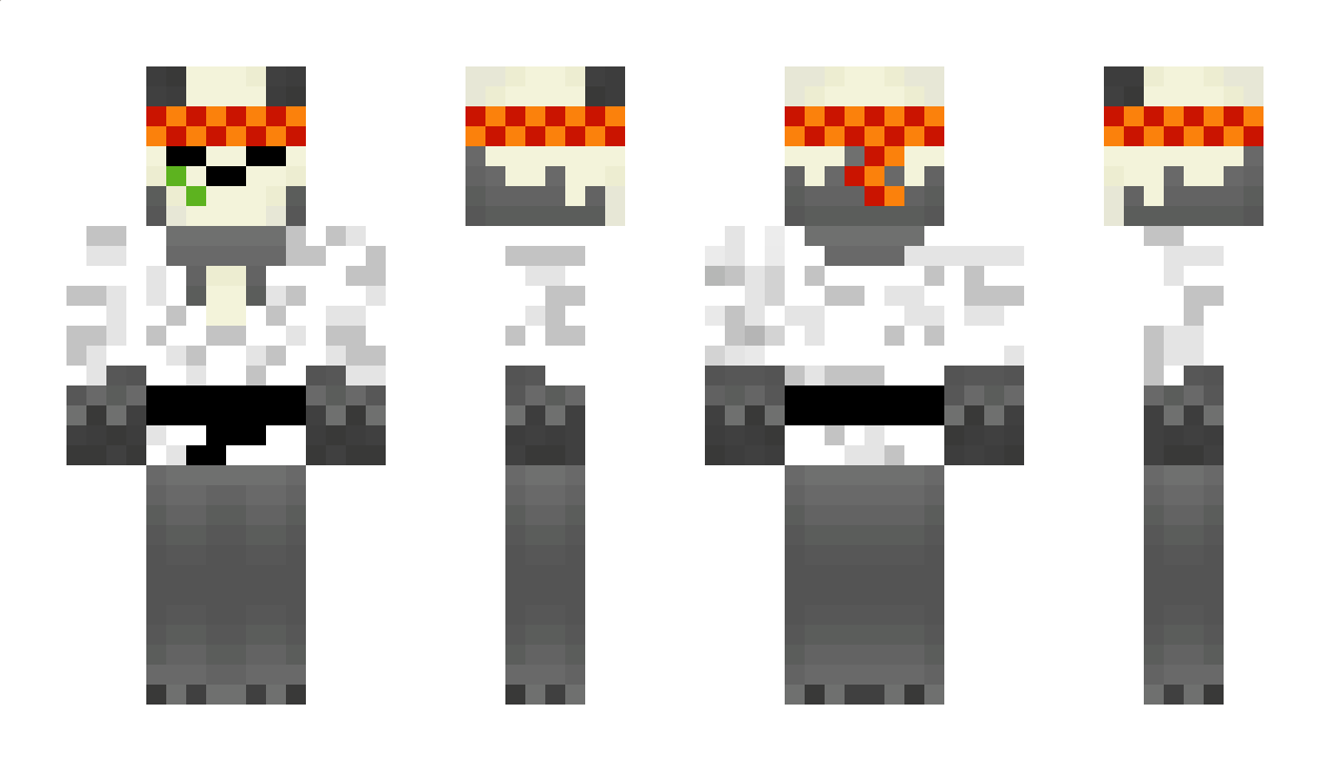 Ermite_8_Bit Minecraft Skin