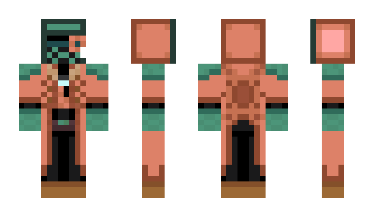 Coppermechanist Minecraft Skin