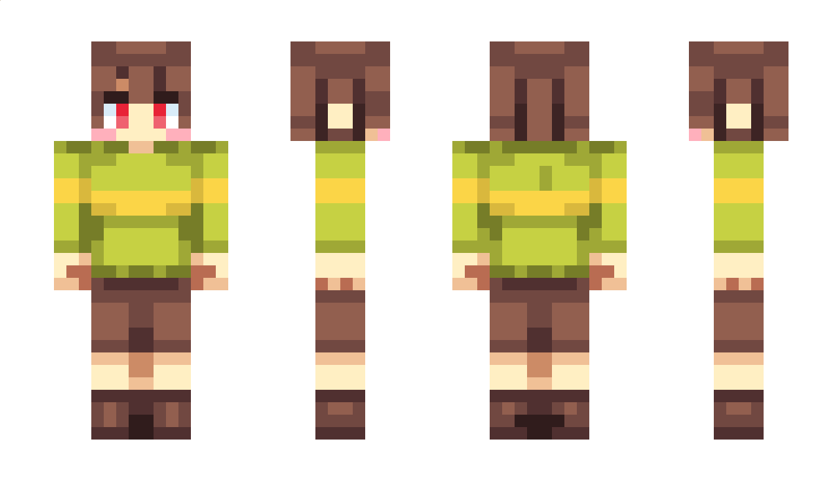 ThatRedAxolotl Minecraft Skin