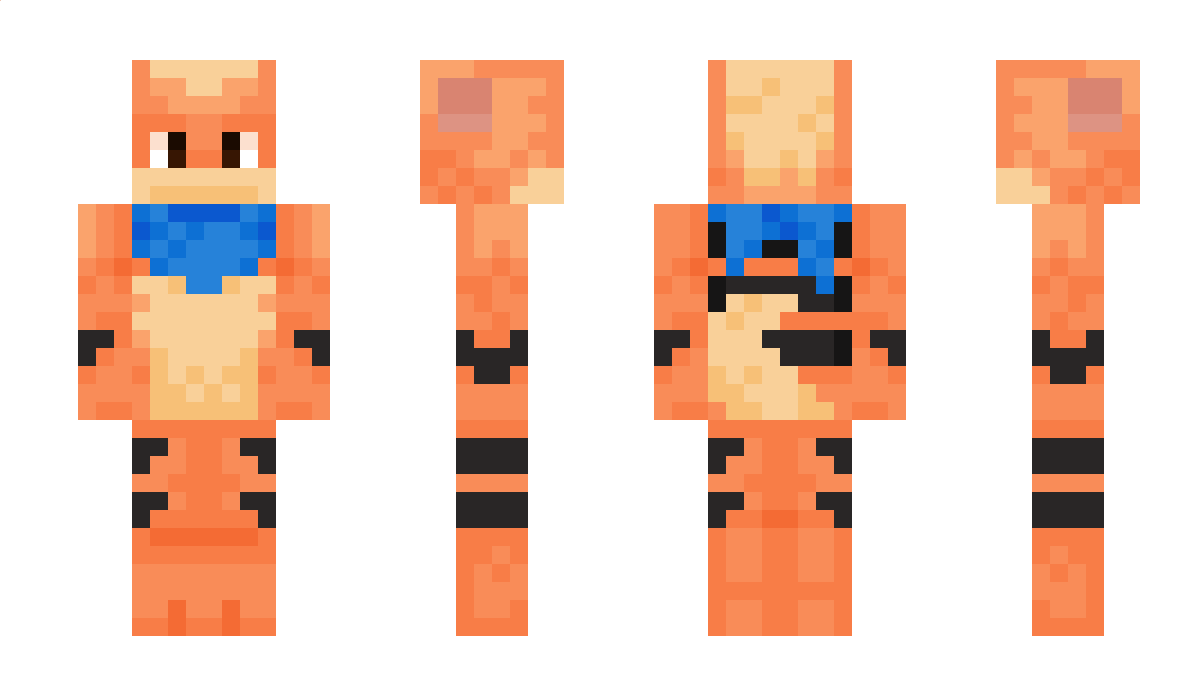 Growlithe Minecraft Skin