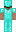 Cyan_terracotta Minecraft Skin