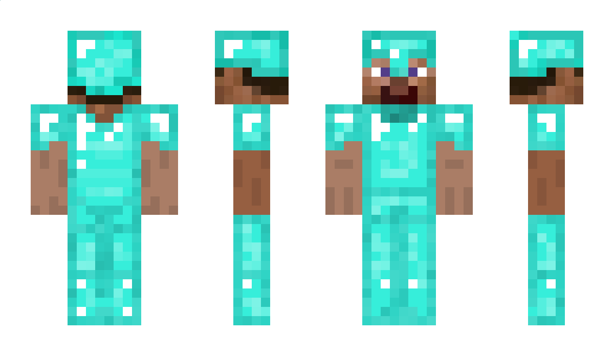 Cyan_terracotta Minecraft Skin