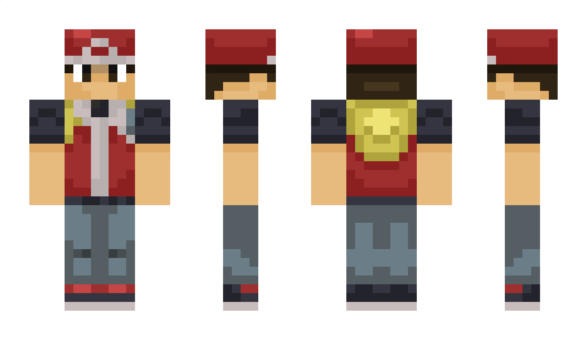 Pokemon_Red Minecraft Skin