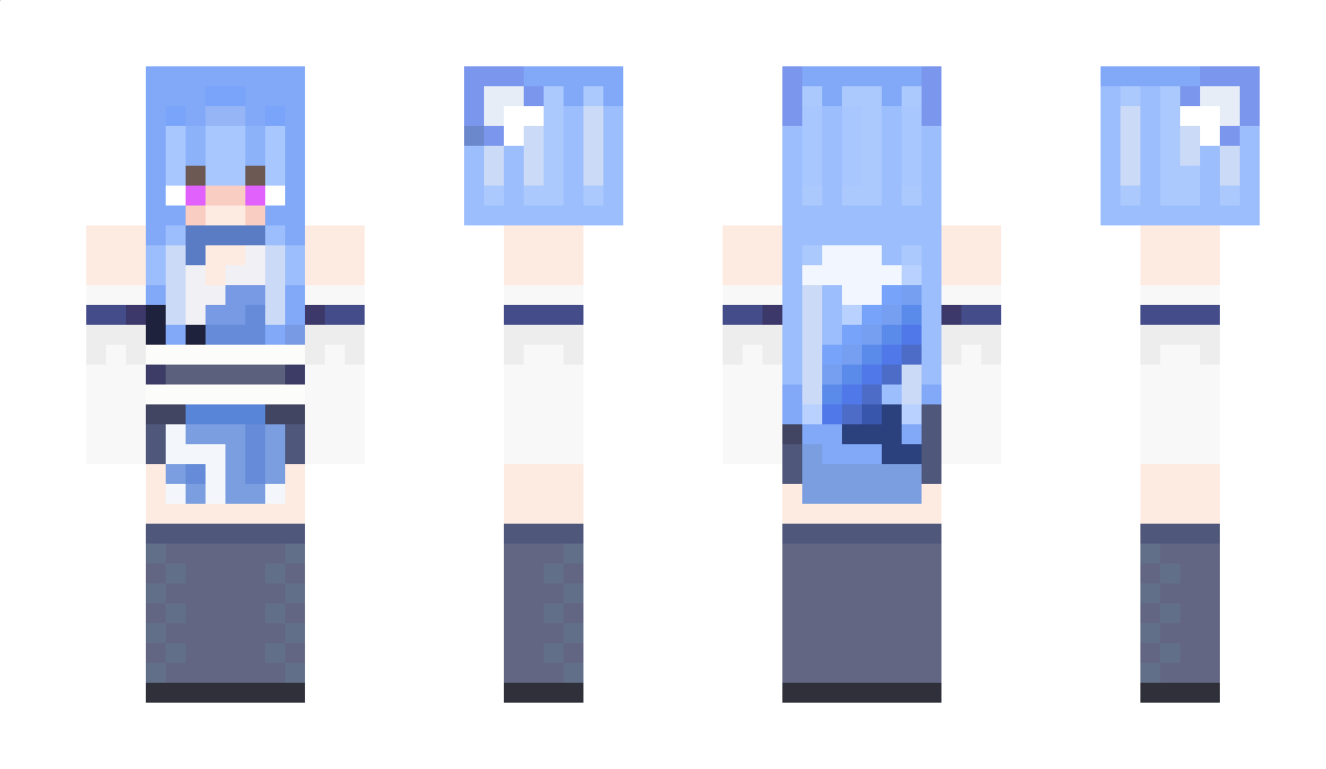 yui2d Minecraft Skin