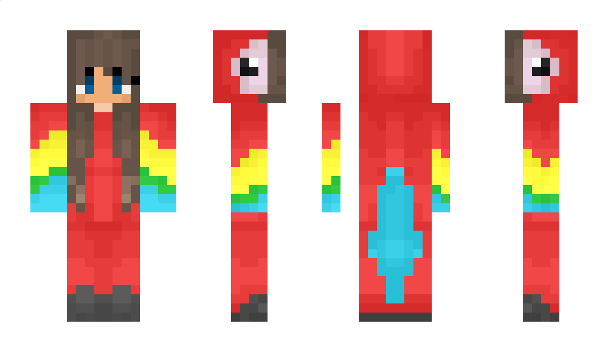 RedParrot Minecraft Skin