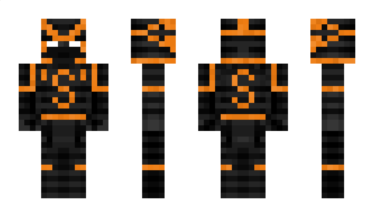 420Orange Minecraft Skin