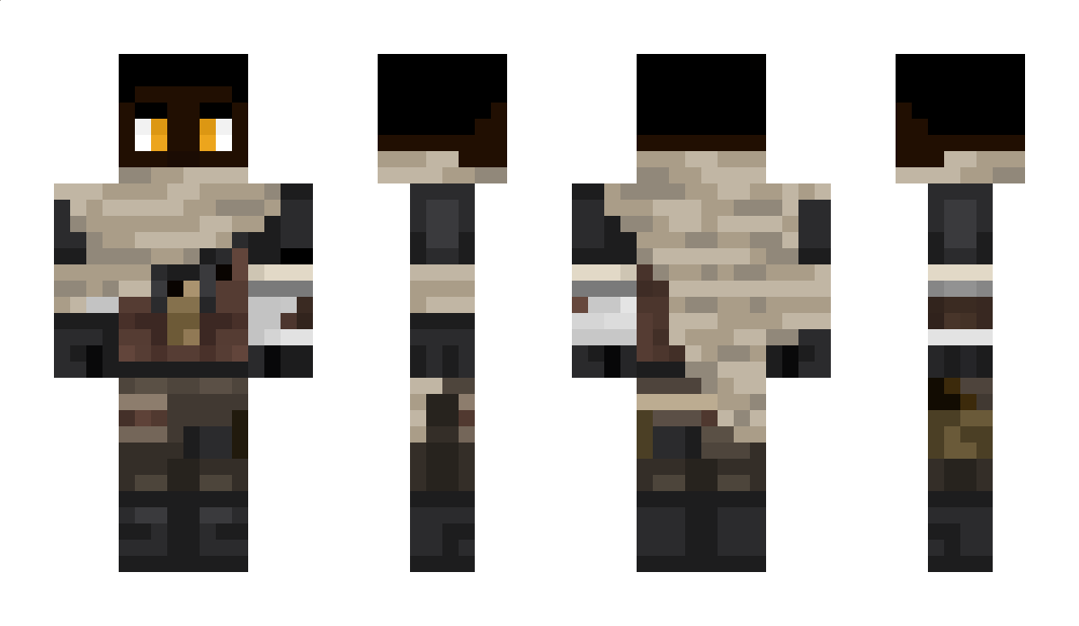 JustaNoLife Minecraft Skin