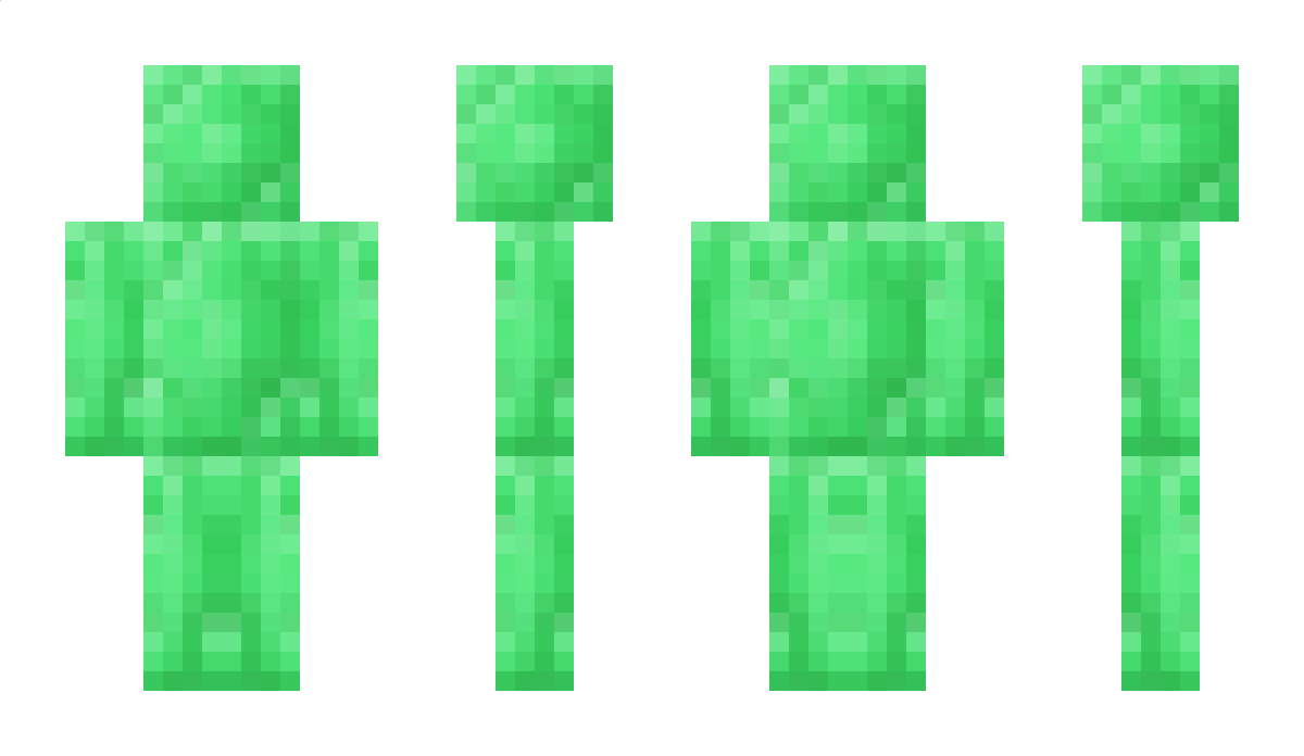 Szmaragd Minecraft Skin