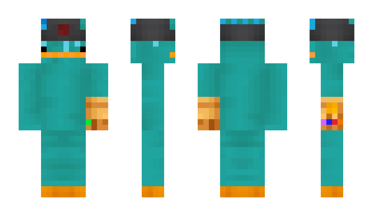 Fonts Minecraft Skin