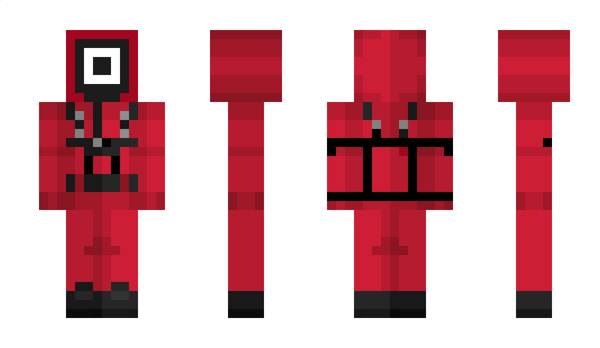 SquidGameGuard Minecraft Skin