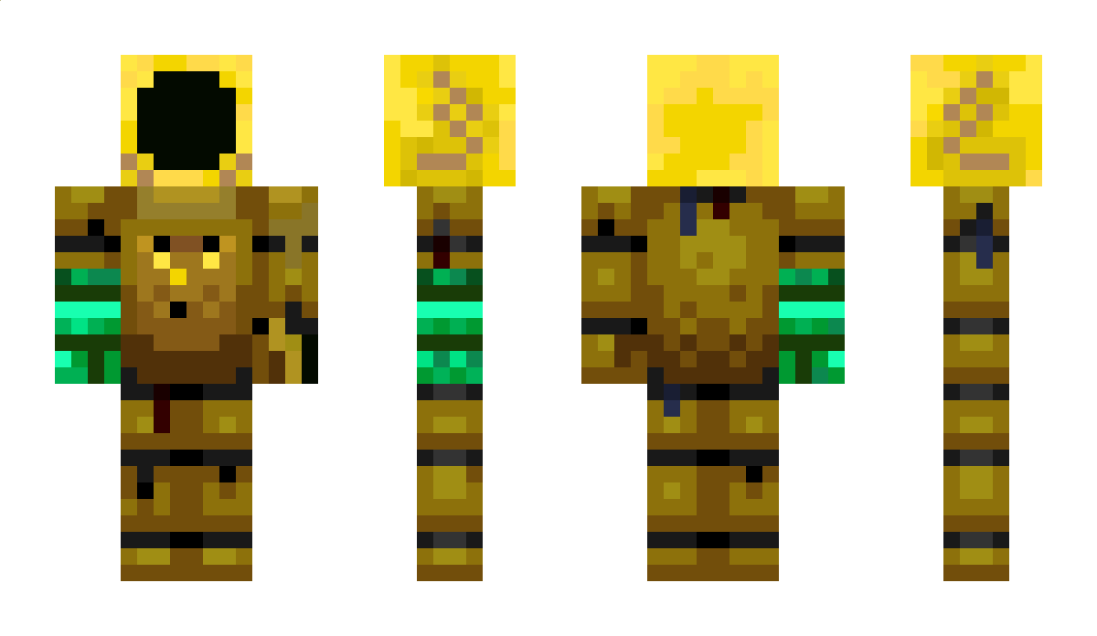 GoldenSaddle Minecraft Skin