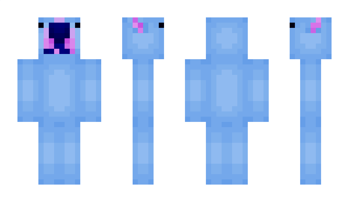 TheBiggestBibba Minecraft Skin