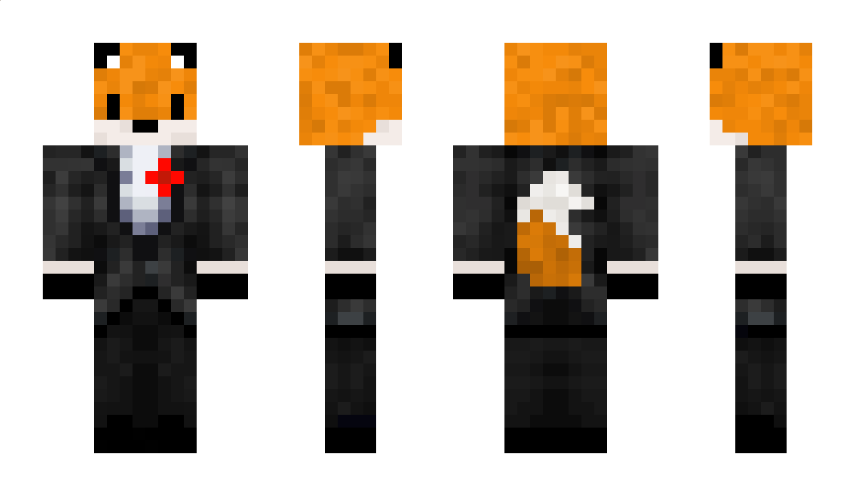 pyrofox Minecraft Skin