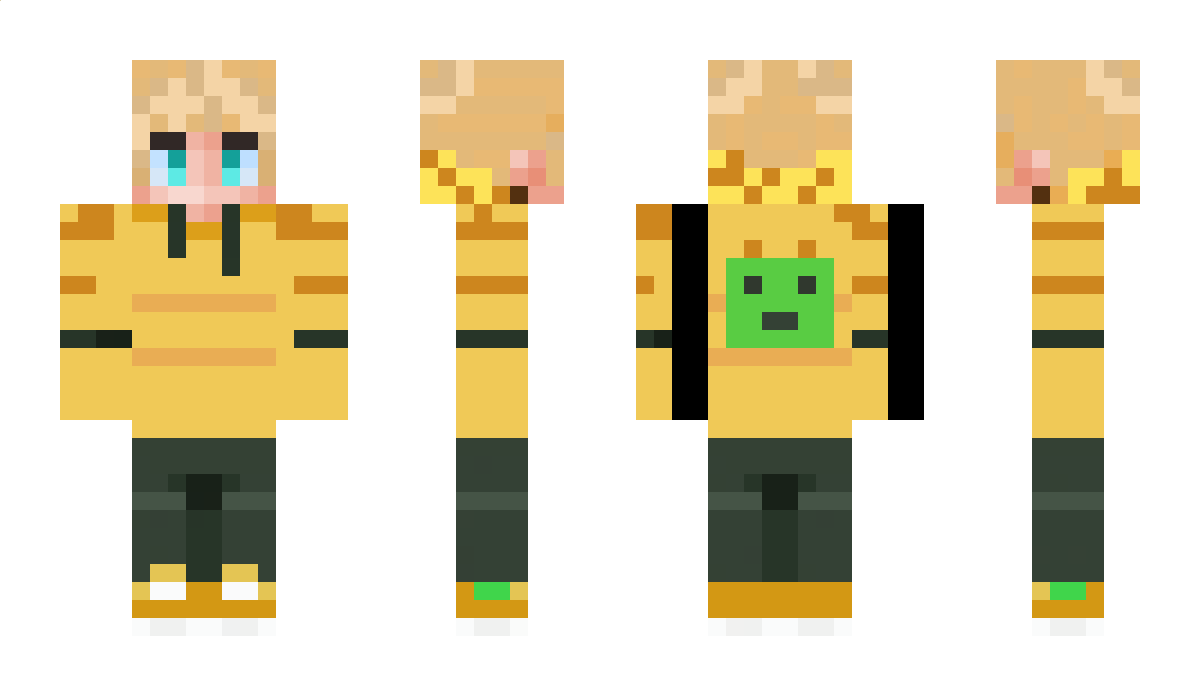 PipHansDK Minecraft Skin