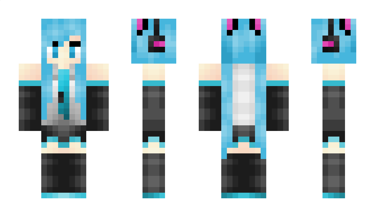 Vocaloid Minecraft Skin