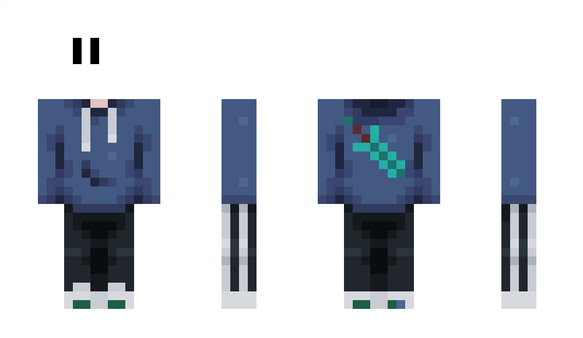 IlchyNotHere Minecraft Skin