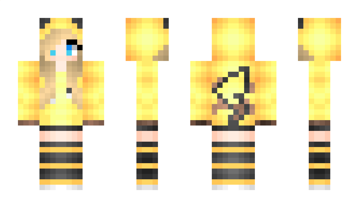 PikaGirl09 Minecraft Skin