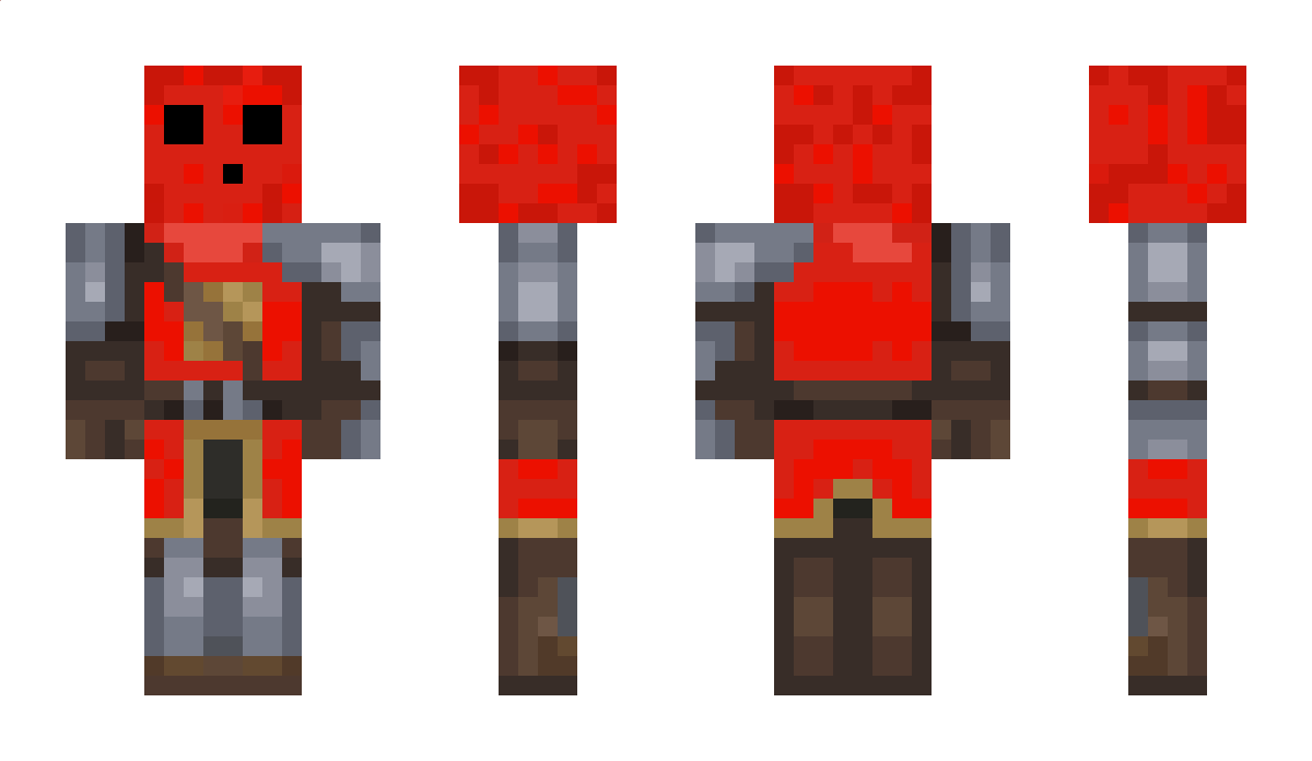 MisterRED Minecraft Skin