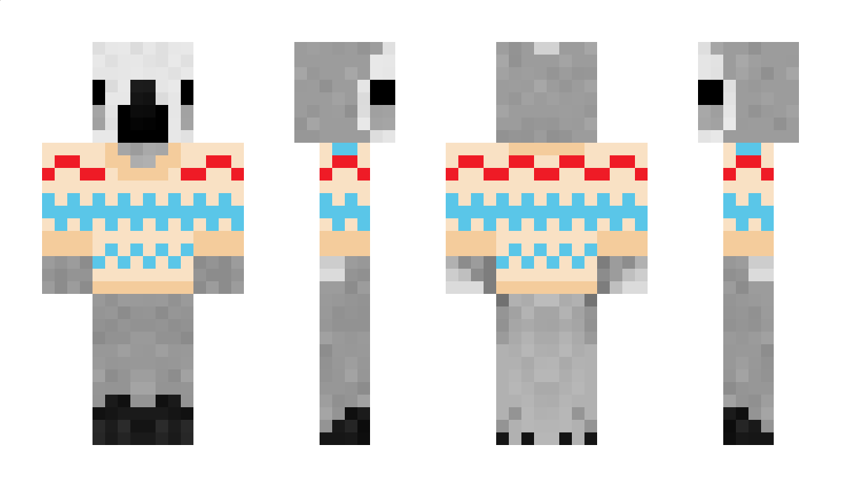 SnowflakeTheBird Minecraft Skin