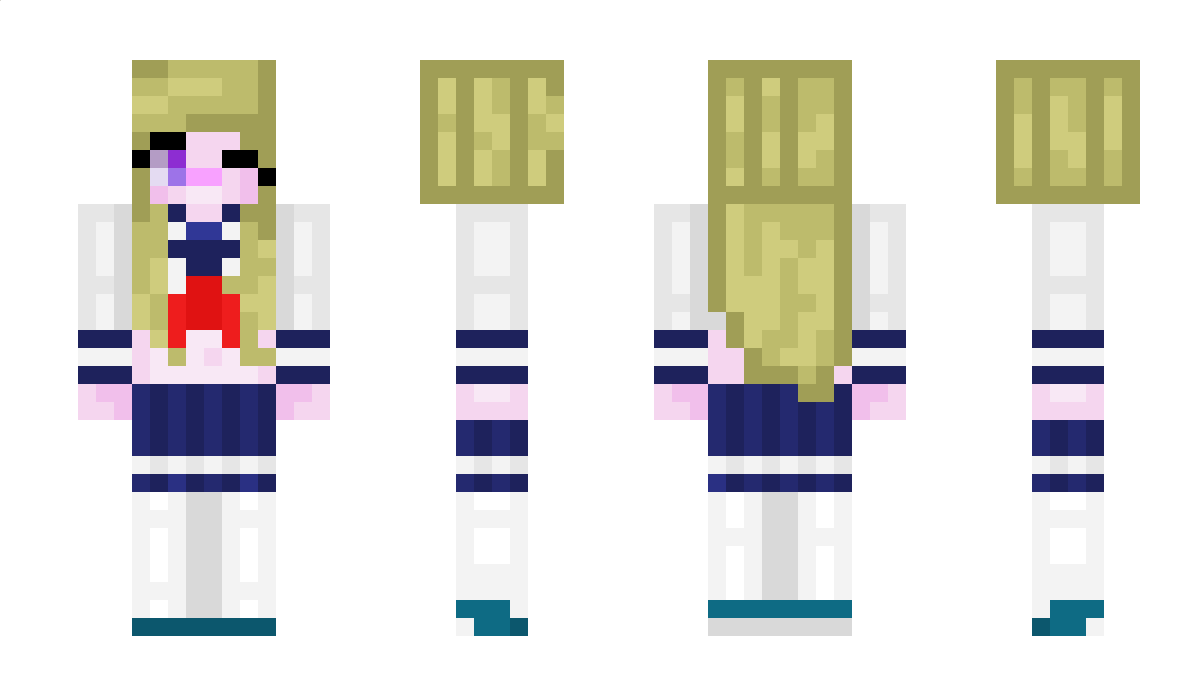 cl41r3d3lun3 Minecraft Skin