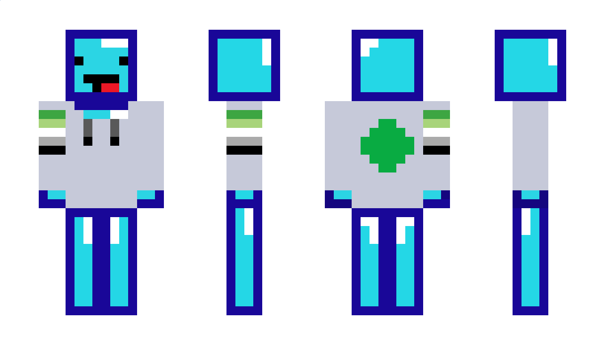 Kimiroblue Minecraft Skin