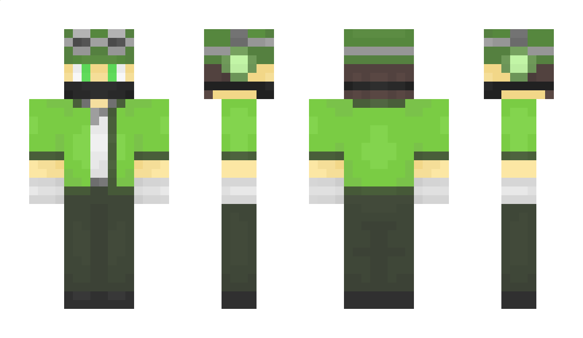 Rules_of_Green Minecraft Skin