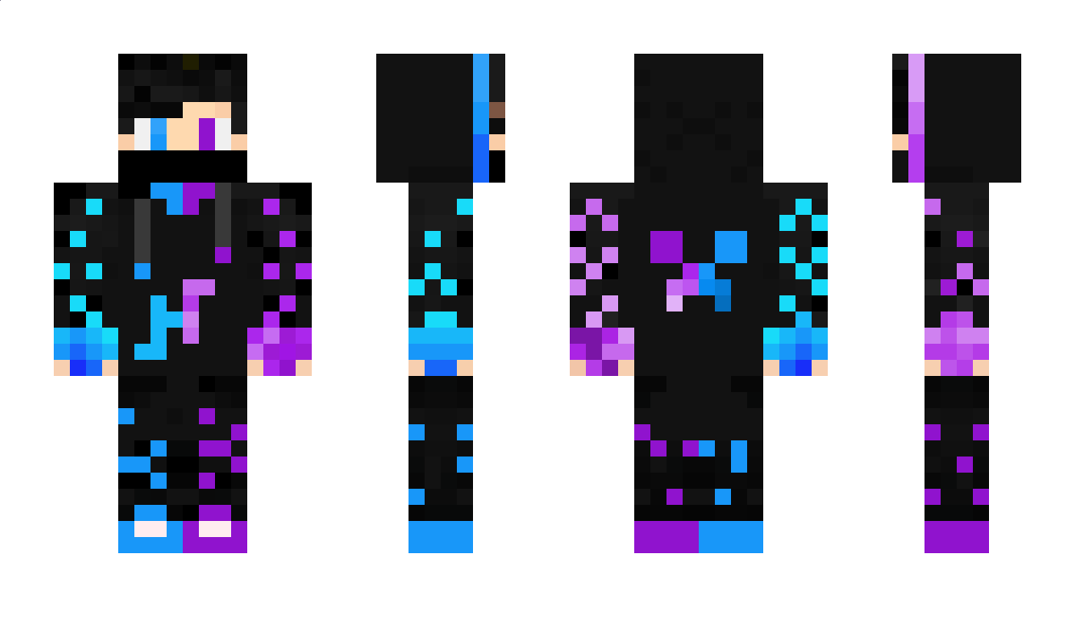 ClxppedByMiku Minecraft Skin