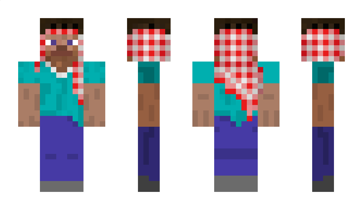 SkidTea Minecraft Skin