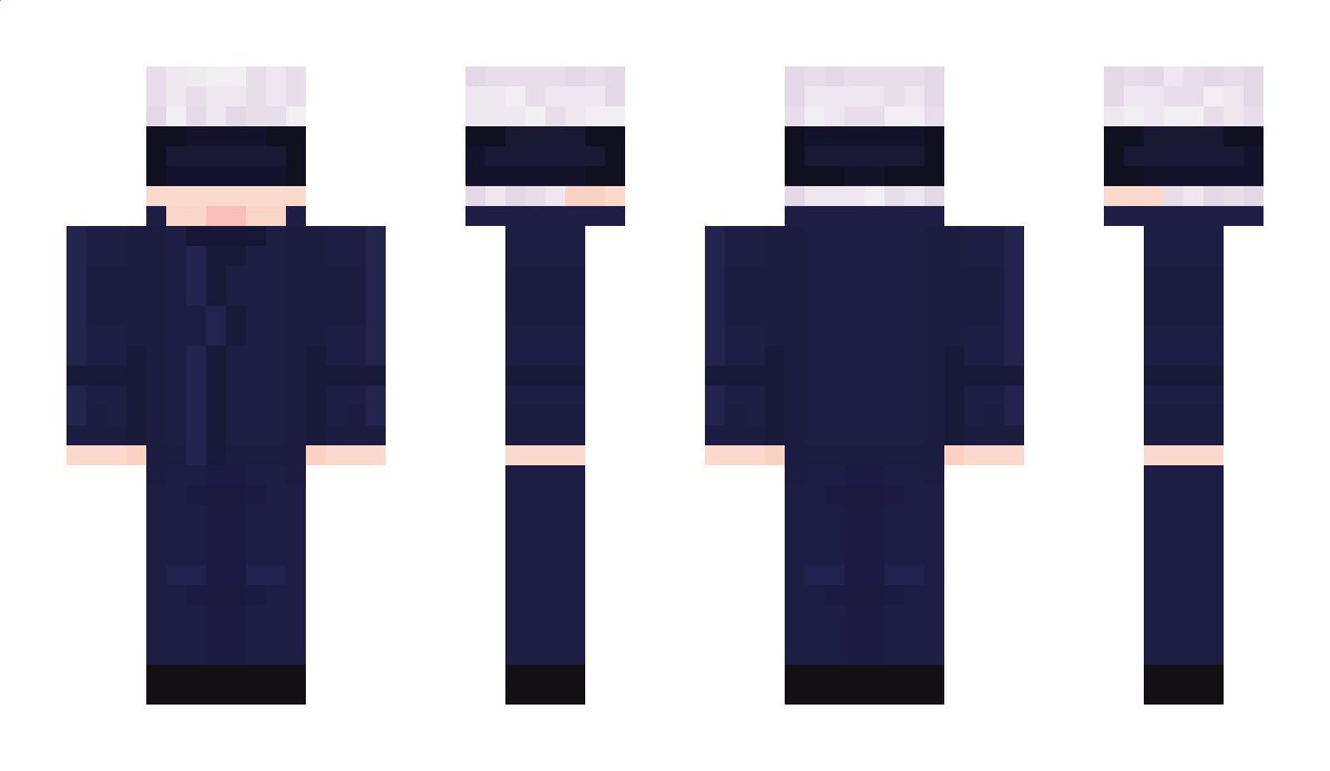 Gojooo Minecraft Skin