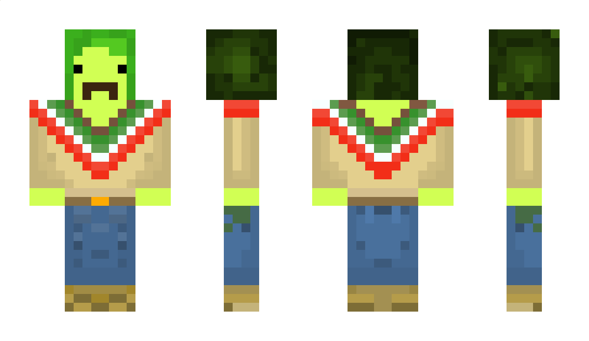 MexicanAvocado1 Minecraft Skin