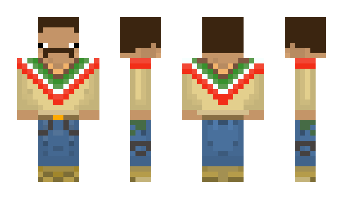 CaptainBeddyByes Minecraft Skin