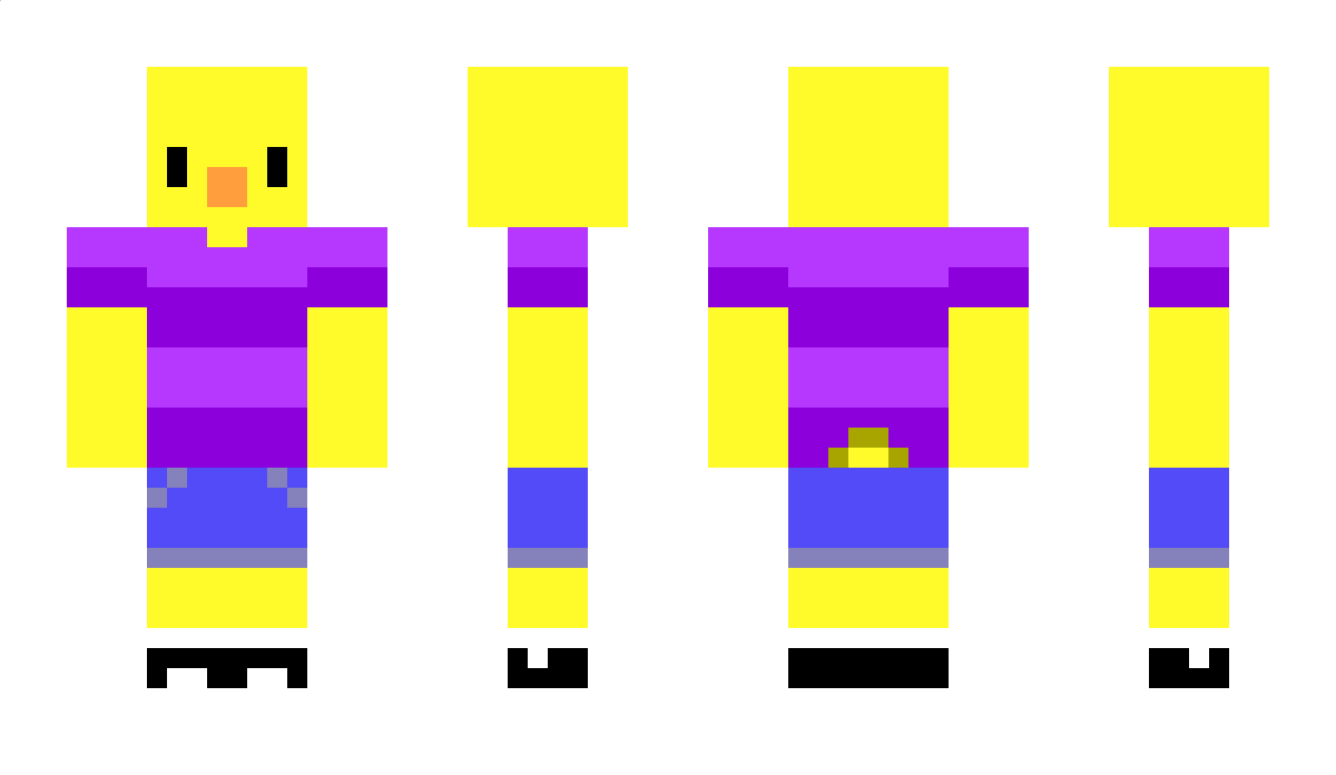 Eendenmossel Minecraft Skin