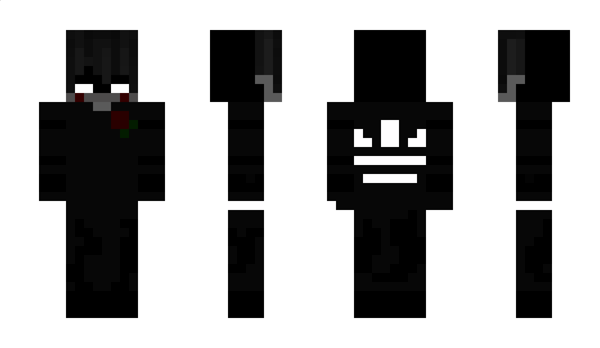 senkrechter Minecraft Skin