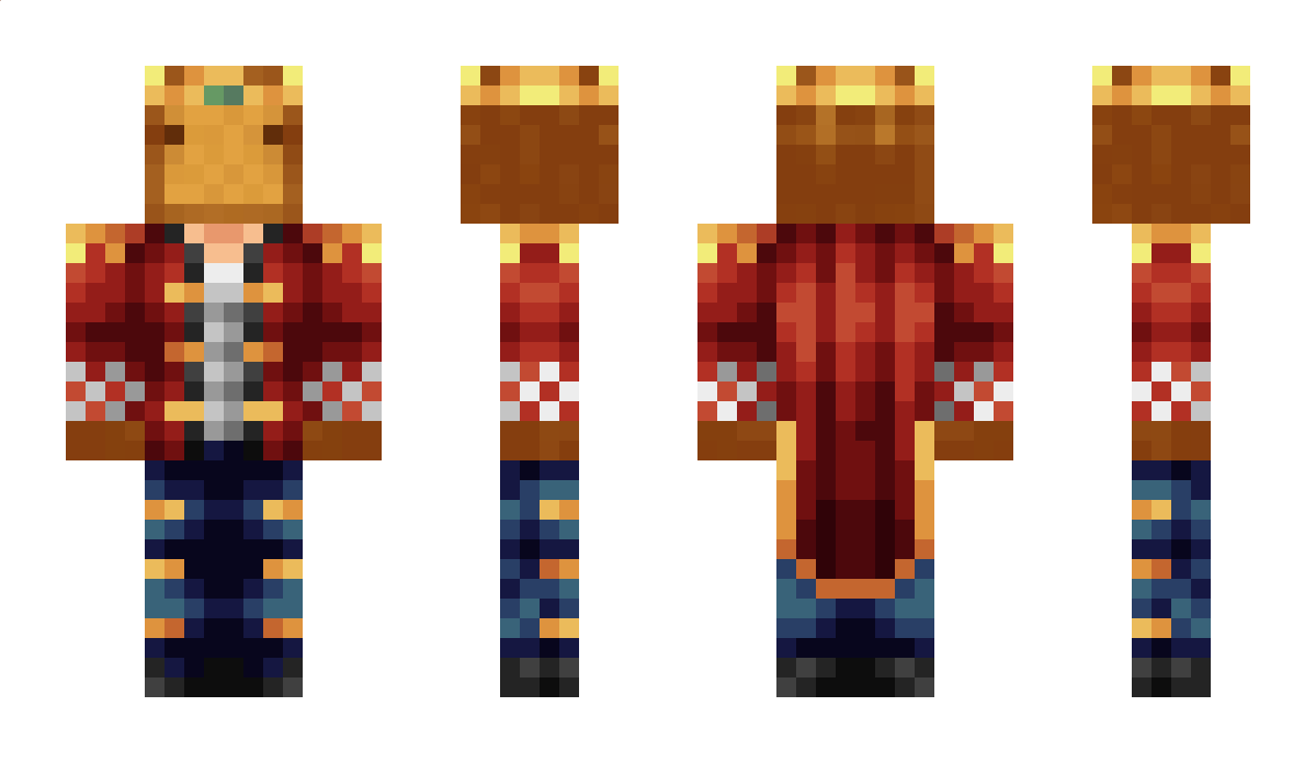 BreadKing Minecraft Skin