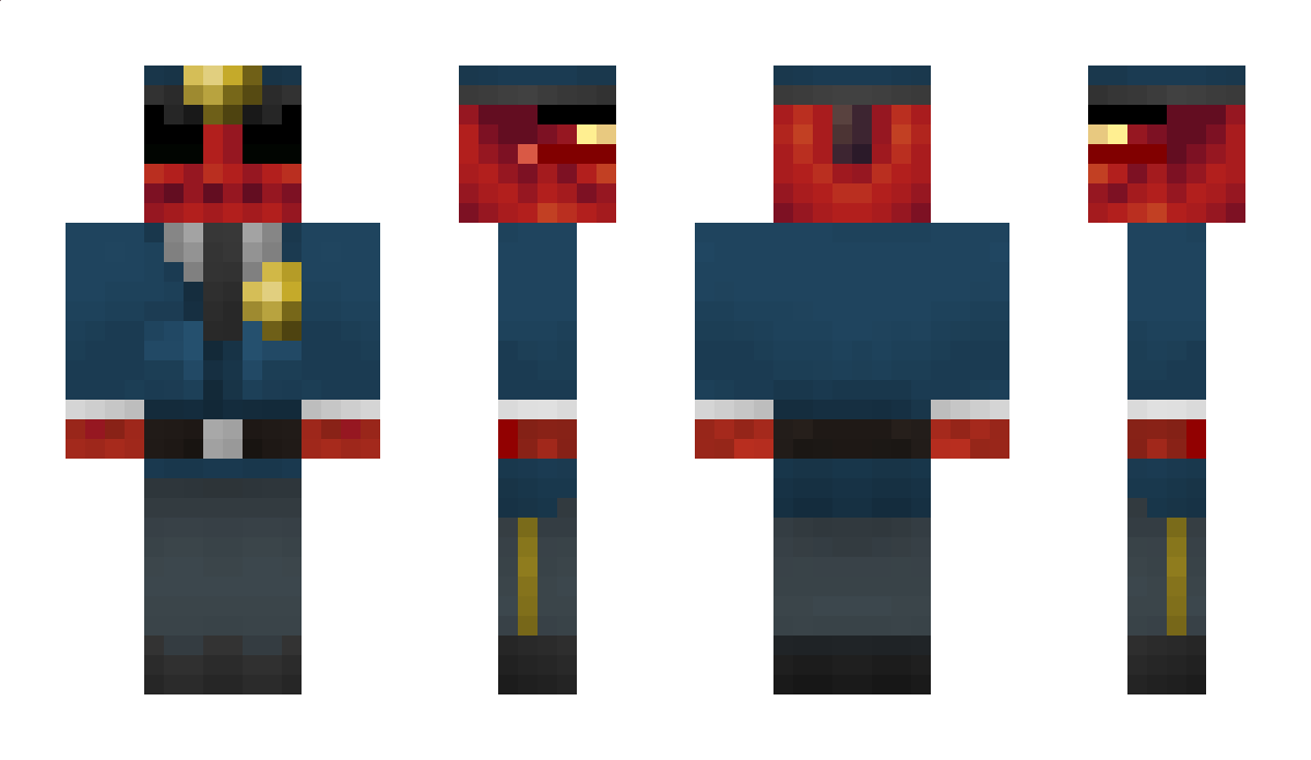 Agent_Fed_Dragon Minecraft Skin