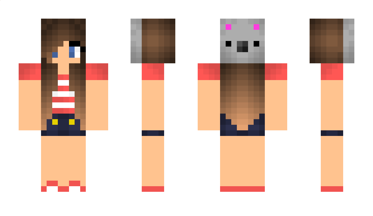 Loves Minecraft Skin